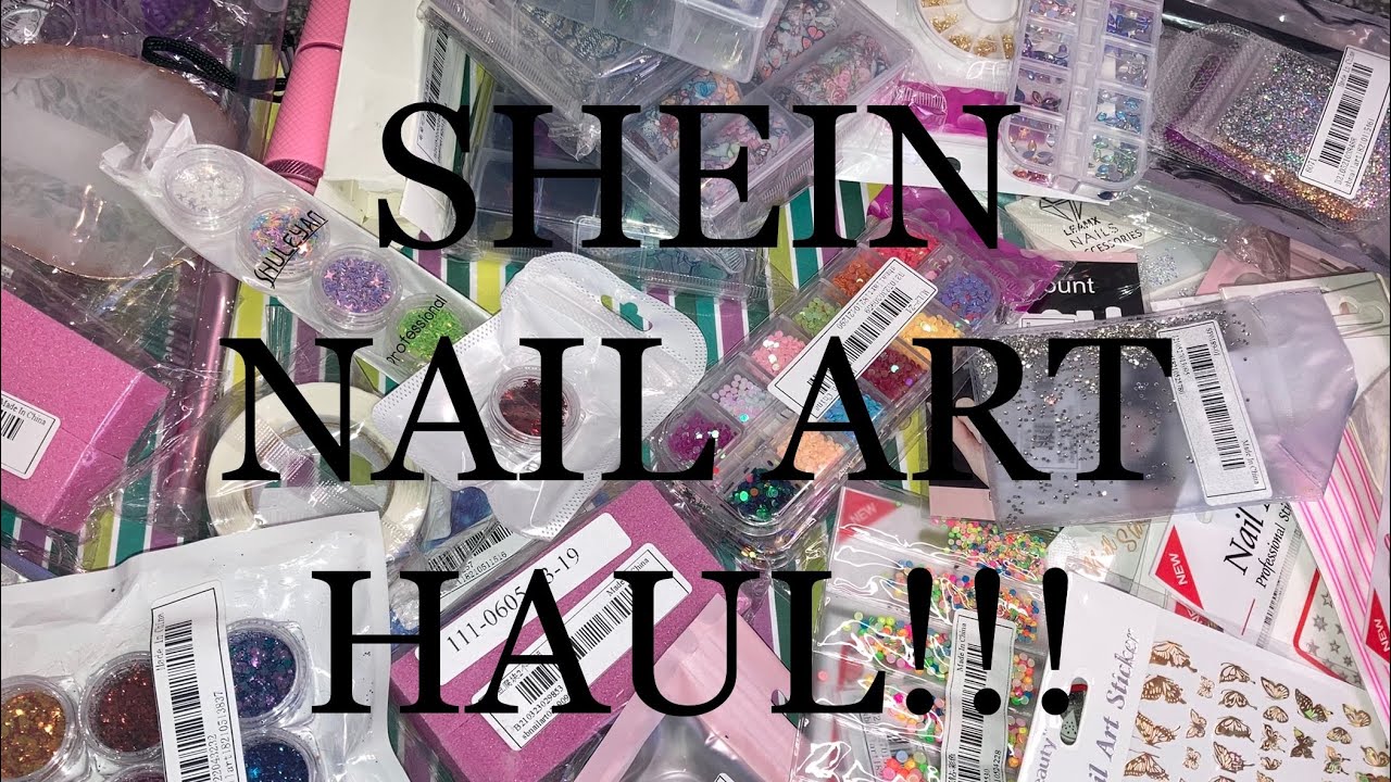SHEIN nail art Haul #2 
(somebody stop me 🙈)