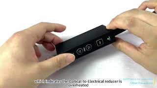 SigOFIT Optical fiber Isolated Probe Basic Operations and Precautions