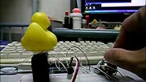 Arduino + servo motor test