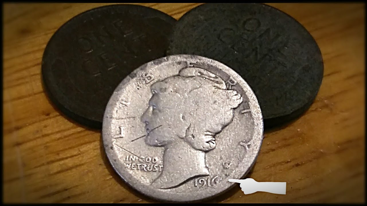 Downtown Silver Metal Detecting 1921 School House YouTube