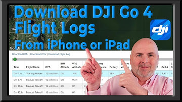 DJI Go 4 App   Download Flight Logs   iPhone & iPad