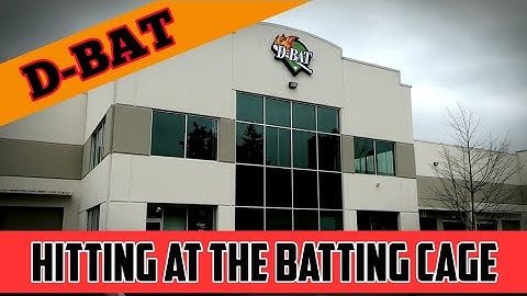 Hitting at the Batting Cage 