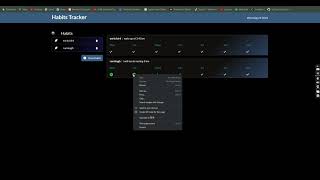 habit tracker(coding ninja)