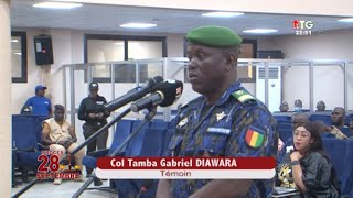 www.guineesud.com: Procès du 28 sept.2009 : le témoignage du Col. Tamba Gabriel Diawara. 19 fév.2024