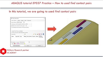 ABAQUS contact : easy find contact pair