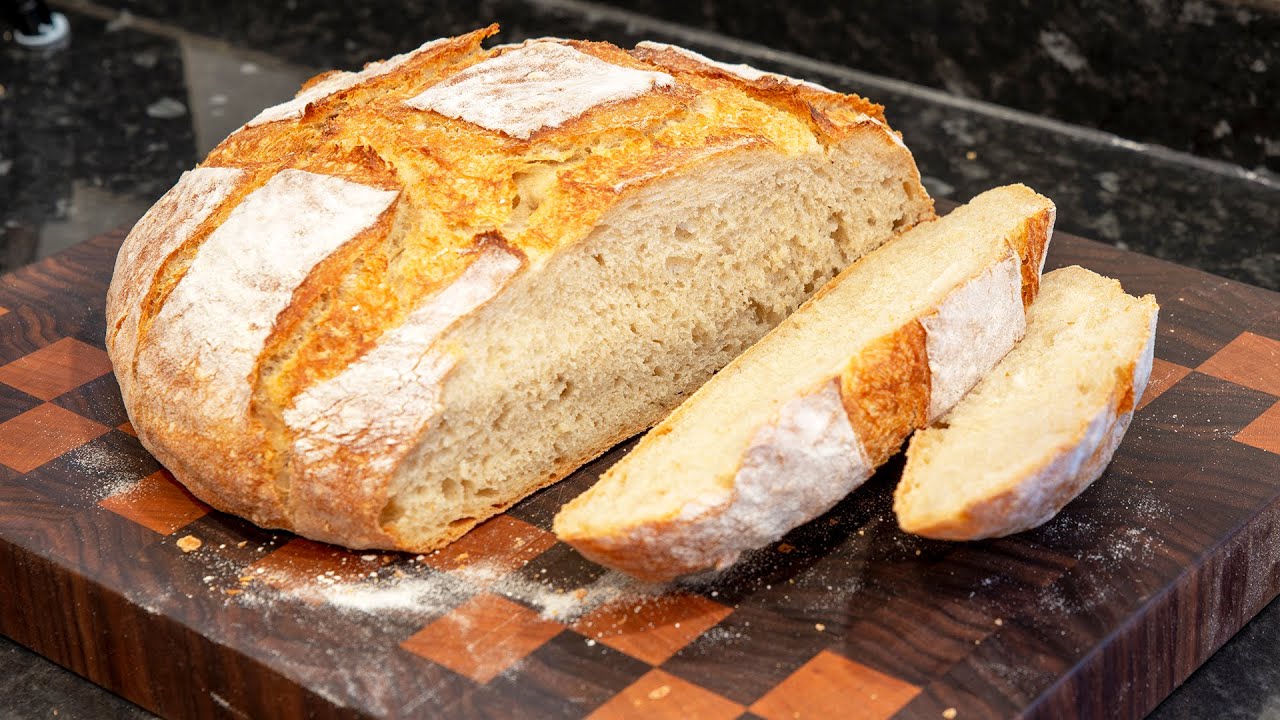 Crusty Cloche Bread Recipe