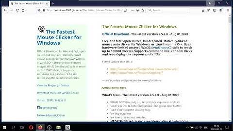 The Fastest Mouse Clicker for Windows - download and install  v2.1.6.0 classic x64 (2025)