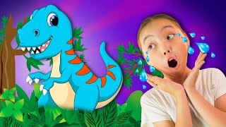 Dinosaur Game + More Nursery Rhymes | Max & Sofi Kinderwood