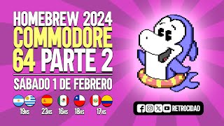 HOMEBREW 2024: COMMODORE 64 parte 2
Este sábado seguimos con el homebrew 2024. Segunda y última parte de los nuevos títulos que vieron la luz el año anterior para nuestra amada Commodore 64.
⭐ ¡Salimos con máquina real! ⭐
🌐 ► REDES SOCIALES ◄ 🌐
🔵Facebook ► https://www.facebook.com/groups/retrocidad
📸 Instagram ► https://www.instagram.com/retrocidad
✖️ ► https://twitter.com/retrocidad
🌳 Linktree ► https://linktr.ee/Retrocidad
☕ Cafecito ► https://cafecito.app/retrocidad
😍 ► SI TE GUSTA NUESTRO CANAL ◄ 😍
➕ ¡Suscribite!
👍 Dejanos un like.
🔁 Compartí el contenido donde gustes.
🔔 Activá la campanita así te notifica sobre nuevo contenido.
☕ Por favor, ¿nos ayudas con un cafecito? 👉 https://cafecito.app/retrocidad
💚 ¡También podés ayudanos con un SUPER GRACIAS!
❤️ ¡MUCHAS GRACIAS por el apoyo!
💾 ► DESCARGAS ◄ 💾
► Descargate los juegos que estamos viendo en el directo (solo los gratuitos):
https://drive.google.com/file/d/1JwYpqL-71ot1V73cuv9RD-NGGiTsqLgd/view?usp=sharing
💰🔗 ► LINKS PARA COMPRAR JUEGOS PAGOS ◄ 🔗💰
► Spelunky 64:
https://paulko64.itch.io/spelunky64
► Timos Castle:
https://romwer.itch.io/hc
► Yeti Mountain:
https://protovision.itch.io/yeti-mountain
🕹️ ► EMULADORES ◄ 🕹️
► WinVice:
https://vice-emu.sourceforge.io/
🎵 ► MÚSICAS EN ESTE VIDEO ◄ 🎵
► Tiburoncy by Esteban Trujillo:
https://www.lemon64.com/music/?file=/MUSICIANS/E/Et1999cc
► Santas Workout 4 by Sami Juntunen:
https://www.lemon64.com/music/?file=/MUSICIANS/M/Mutetus
🏷️ ► TAGS ◄ 🏷️
#homebrew #commodore64 #retrogaming HOMEBREW 2024: COMMODORE 64 parte 2