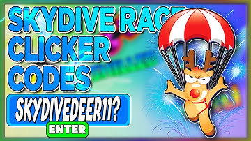 ALL NEW ROBLOX [PET] 🏆 Skydive Race Clicker GAME SECRET *OP* CODES! | ROBLOX 2022 CODES
