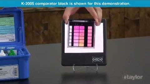 JimSwim.com Performing Base Demand Test with Taylor K-2006