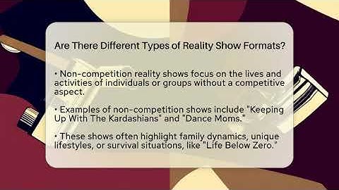 Are There Different Types of Reality Show Formats? - The Reality Radar