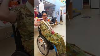 Stephanie Rice SAS Australia injury Happy Halloween everyone.