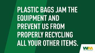 Recycle Right: At the Office – DON’T Recycle Plastic Bags