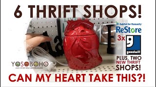 What it REALLY looks like out here! 😮‍💨 THRIFT WITH US for Resale! 6 Thrift Shop Stops! 🥤