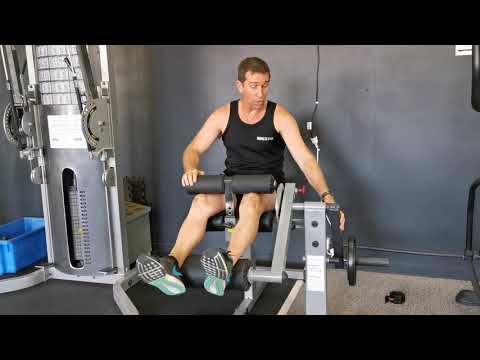 Seated Leg Extension / Hamstring Curl