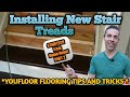 Installing New Stair Treads - STAIRTECH from Home Depot - Part 2