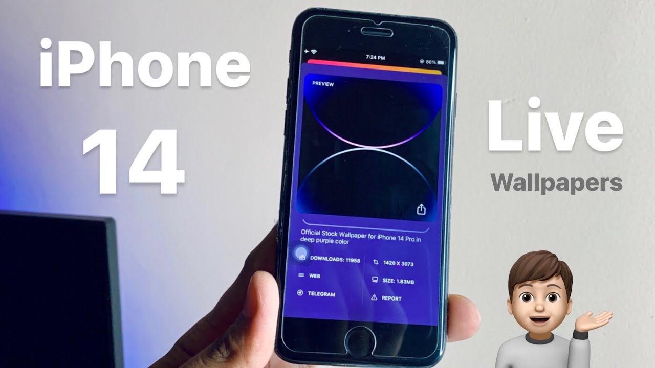 How To Get IPhone 14 LIVE Wallpapers In Any IPhone YouTube
