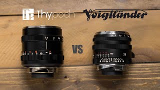 Fast 28mm shootout! Voigtlander Nokton vs. Thypoch Simera