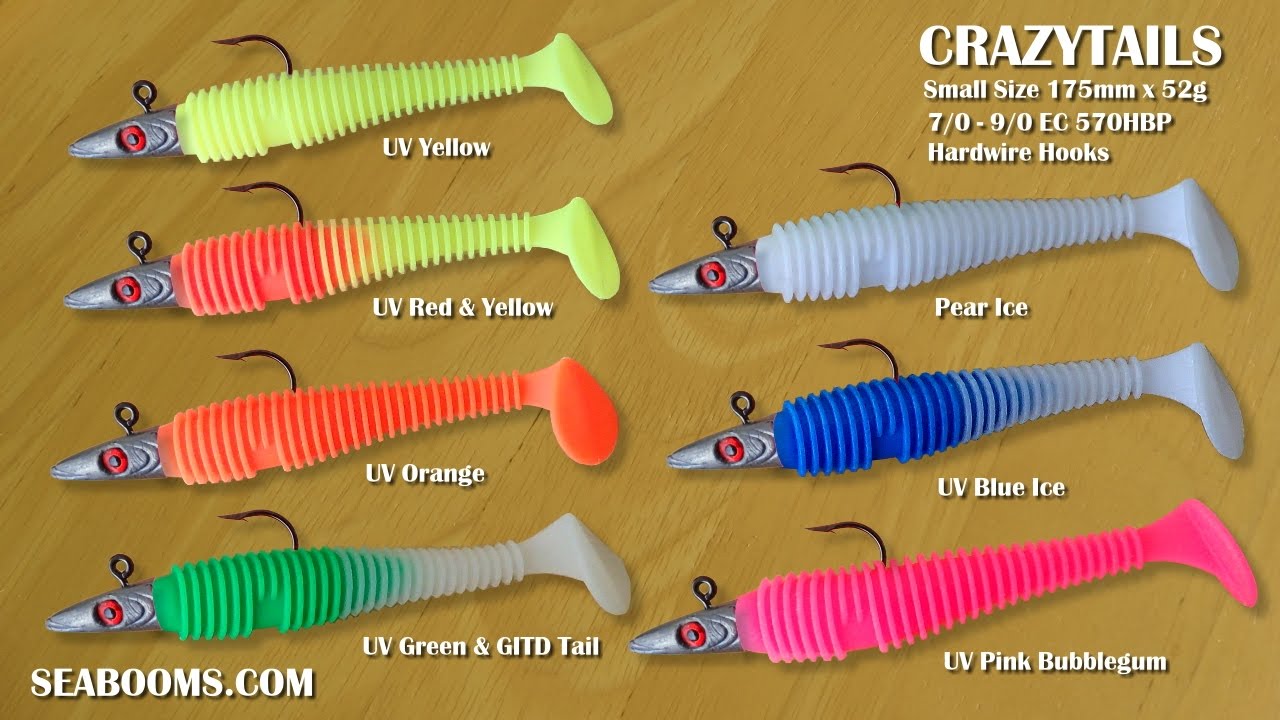 CrazyTails lures for big Cod and Halibut fishing in the UK, Norway, Iceland  