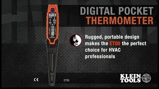 Klein Tools Digital Pocket Thermometer