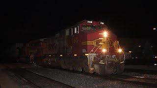 11/14/2021 Railfanning Flagstaff Pt 2 | BNSF 6179 On Point, All Fakebonnet Cons. FXE 4029, UP & More