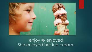 Pronunciation of  -ed Endings for the Simple Past Tense:  Avoiding a Common Error