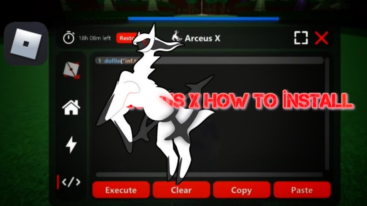 How to Install ARCEUS X Roblox - YouTube