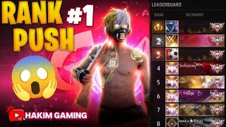 HAKIM GAMING IS LIVE 🎯 BR RANK TOP 1 PUSH 😱 #freefire #freefirelive @hakimgaming_10k screenshot 1