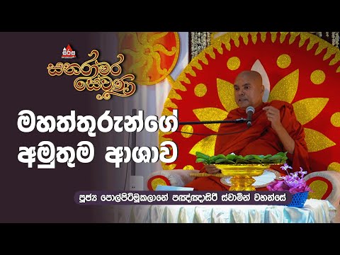 මහත්තුරුන්ගේ අමුතුම ආශාව | Sanaramara Sewana