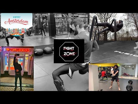episode 7 - სპარინგი muai thai/ MMA–ს წესებით, ამსტერდამში ვიზიტი და დილის ვარჯიში. fight zone