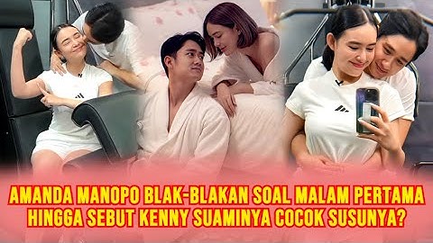 HEBOH! Amanda Manopo Bongkar Aksi Di Malam Pertama Bareng Suami, Sebut Suami Susunya Cocok?