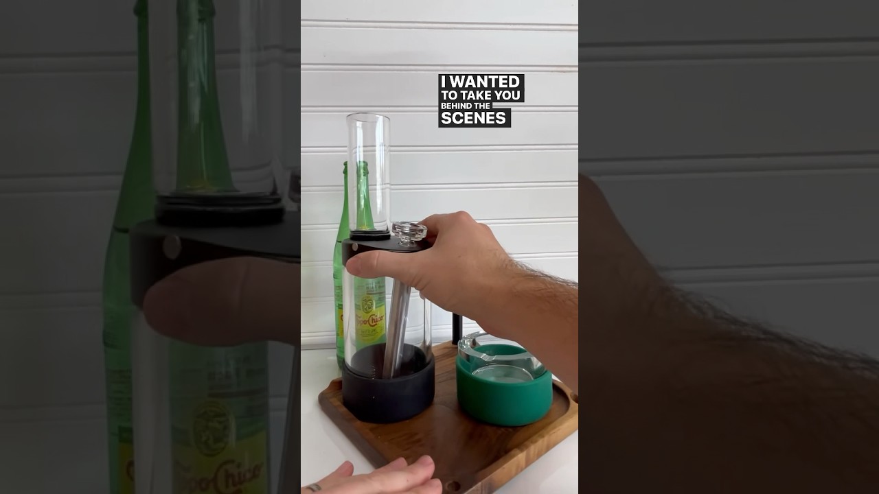 Behind the scenes: Capsule Waterpiece🍃🤘🏽😎