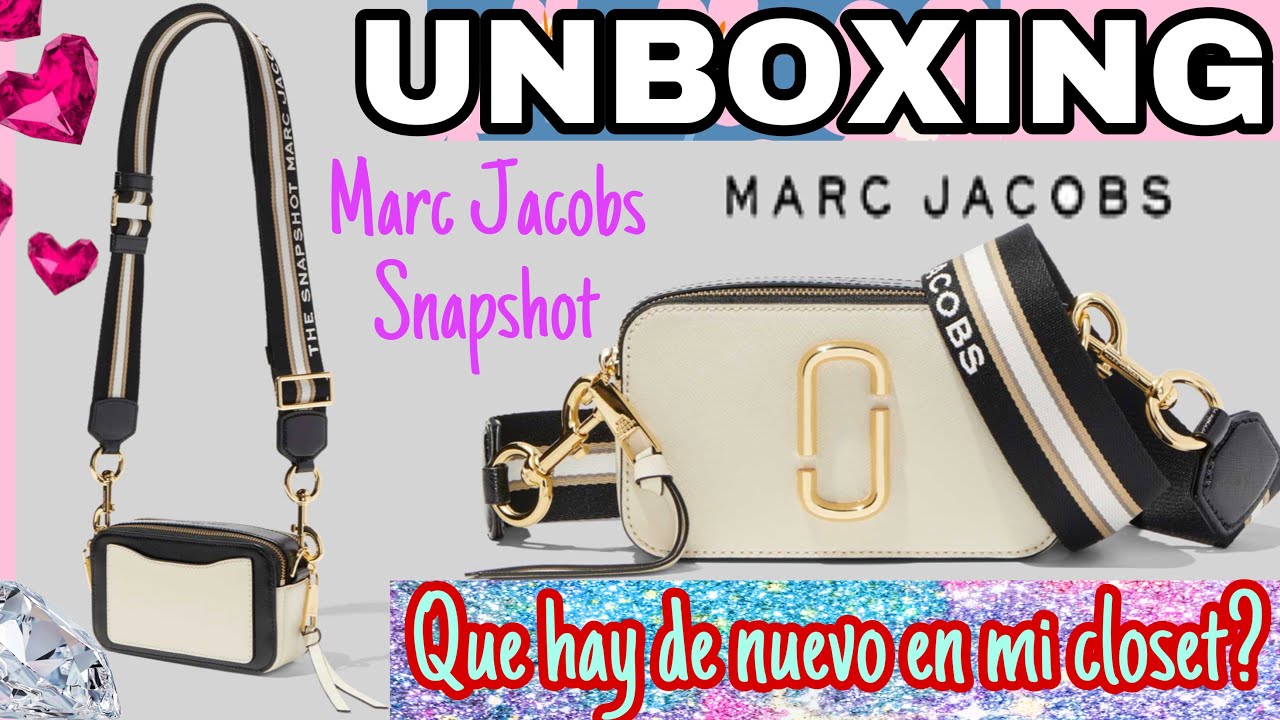 UNBOXING THE DESIGNER MARC JACOBS SNAPSHOT CAMERA BAG - AUTHENTIC