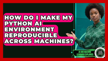 How Do I Make My Python AI Environment Reproducible Across Machines?