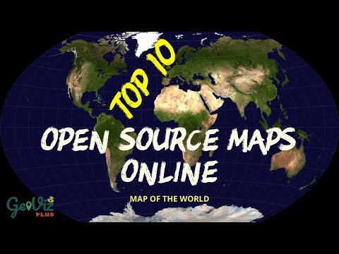 Map of the World || Top 10 Open Source Maps Online for Free #map #viral