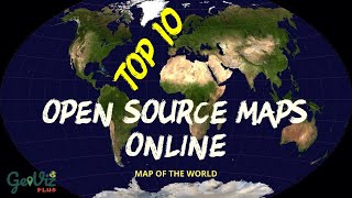 Map of the World 🌍 Top 10 Open Source Maps Online for Free #maps screenshot 2