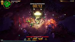 картинка: Deep Rock Galactic Survivor: Врата 1, Кристаллические пещеры, Бурильщик, Бригадир