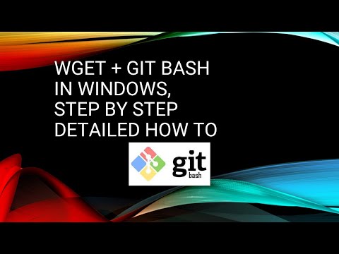 how to add wget utility to git bash for windows
