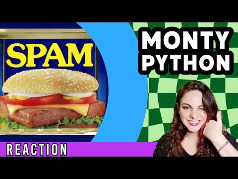 American Reacts - MONTY PYTHON - Spam - YouTube