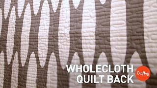 Seam-Matching Prints for Wholecloth Quilt Backing | Quilting Tutorial with Elizabeth Hartman Learn the simple quilt math to perfectly match large prints and make your wholecloth quilt look "seamless!" Plus, enroll in the rest of