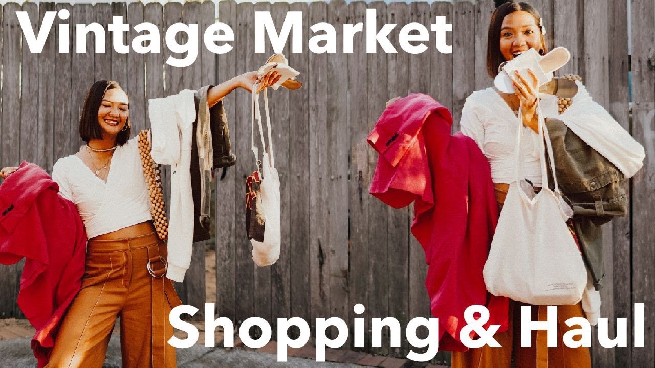 Vintage Market HAUL (Glebe Market, Sydney)