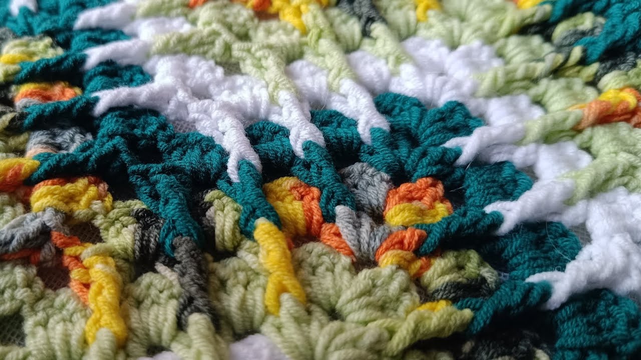 Incredibly Beautiful Crochet Pattern For A Modern Granny Square!