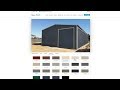 Shed Colour Combination Visualiser Tool
