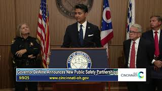 Governor Mike DeWine Announces New Public Safety Partnerships
