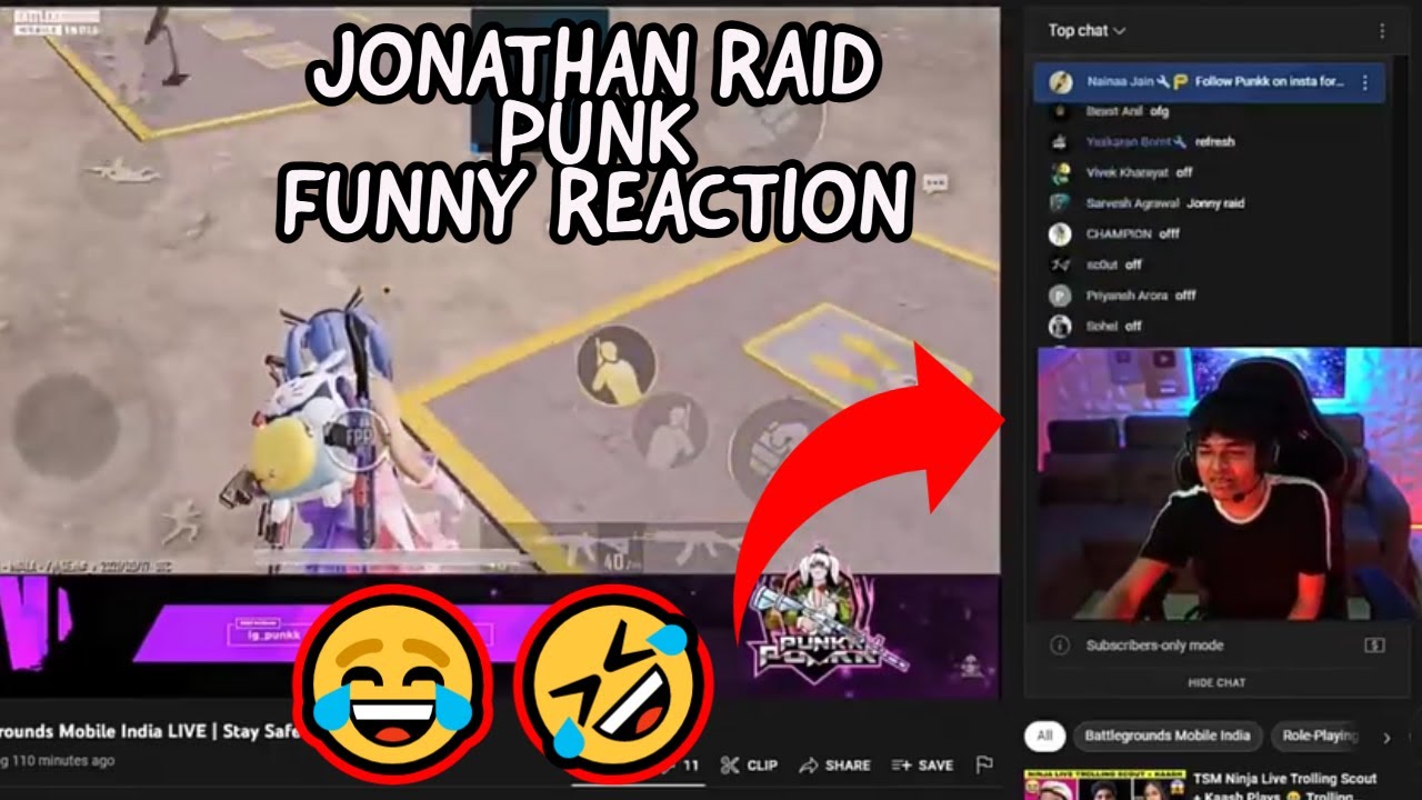 😱JONATHAN RAID PUNK | FUNNIEST RAID 😂