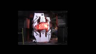 Forging a square section forging in FDFD on a 30 MN press
