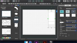 Scaling, Gridding and Shape Resizing in ConceptDraw DIAGRAM on macOS