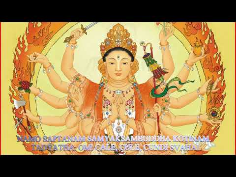 Video PHẬT MẪU CHUẨN ĐỀ THẦN CHÚ NAMO SAPTANAM... - youtube