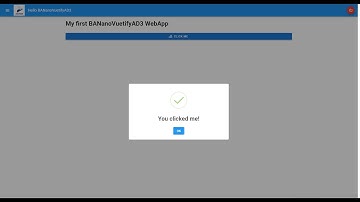 BANanoVuetifyAD3 - Up & Running with Vuetify in 5 Minutes